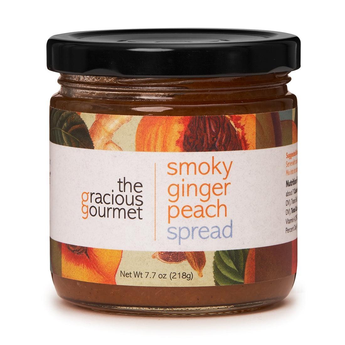 The Gracious Gourmet Smoky Ginger Peach Spread