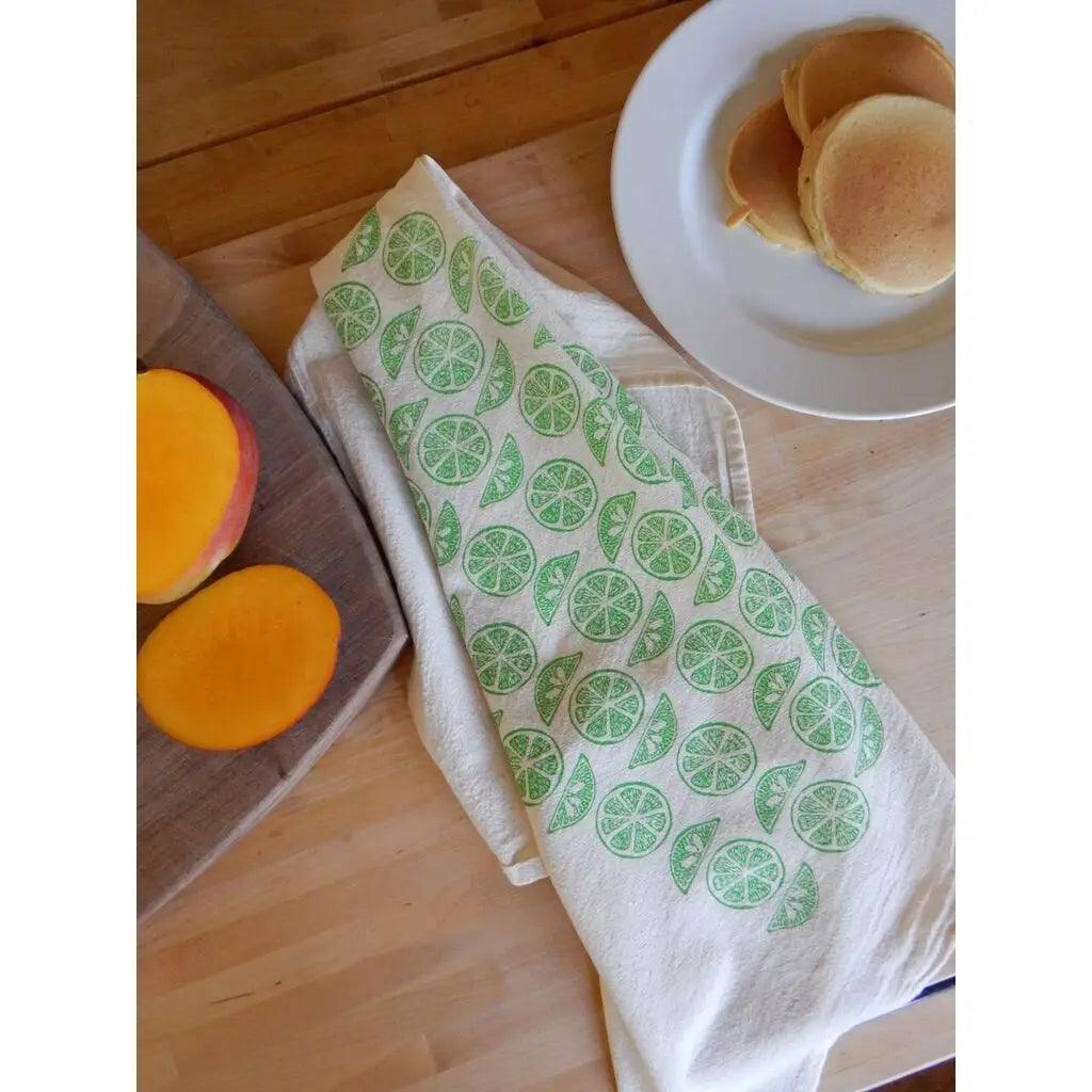 High Fiber Dishtowel: Citrus, Lime