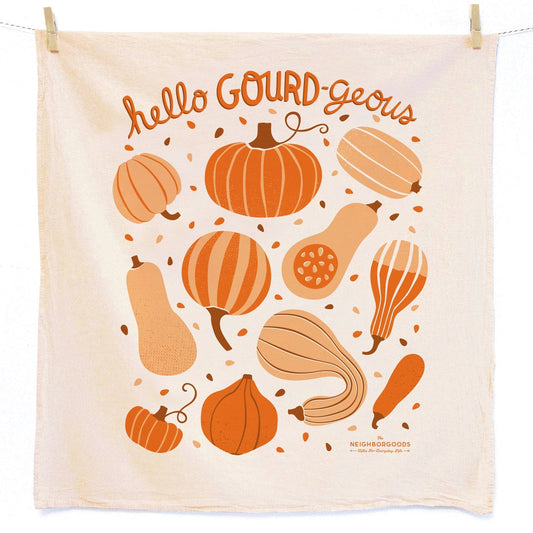 The Neighborgoods Swedish Dishcloth: Pumpkin / Gourd
