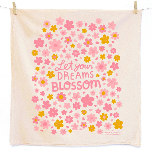 The Neighborgoods Tea Towel: Blossom