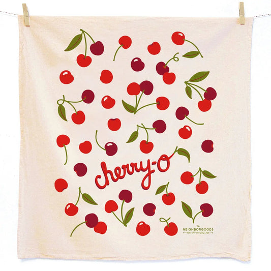 The Neighborgoods Tea Towel: Cherry