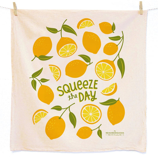 The Neighborgoods Tea Towel: Lemon