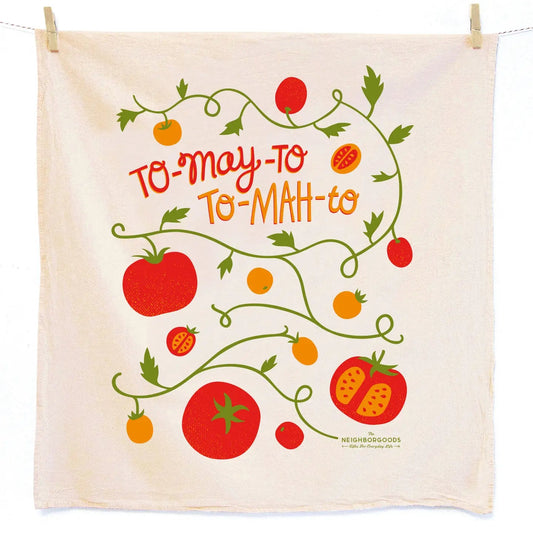 The Neighborgoods Tea Towel: Tomato