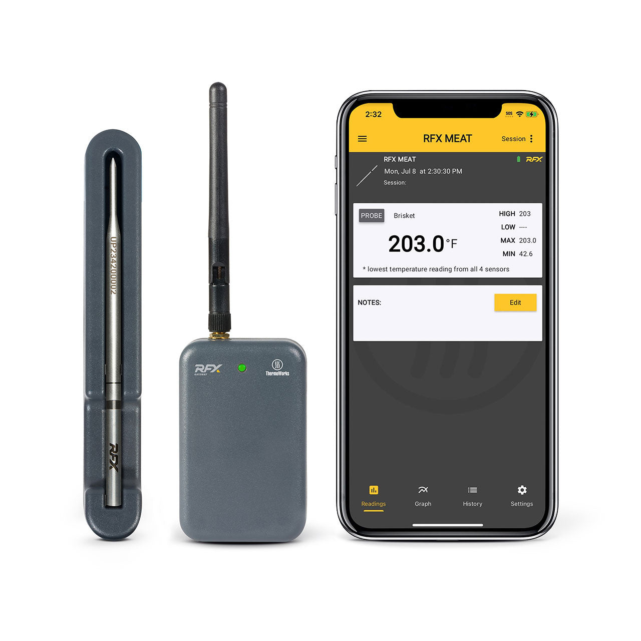 ThermoWorks RFX™ Wireless Probe