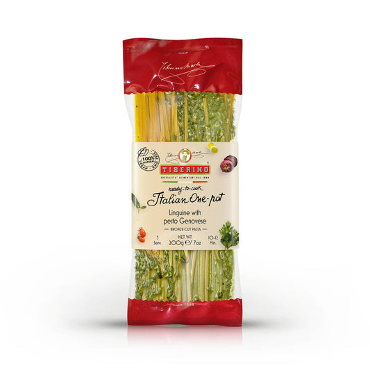 Tiberino Linguine with Basil Pesto