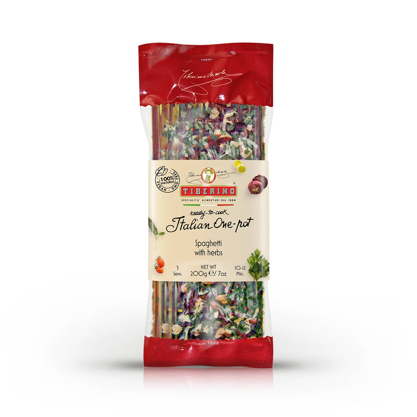 Tiberino Tri Color Spaghetti with Herbs