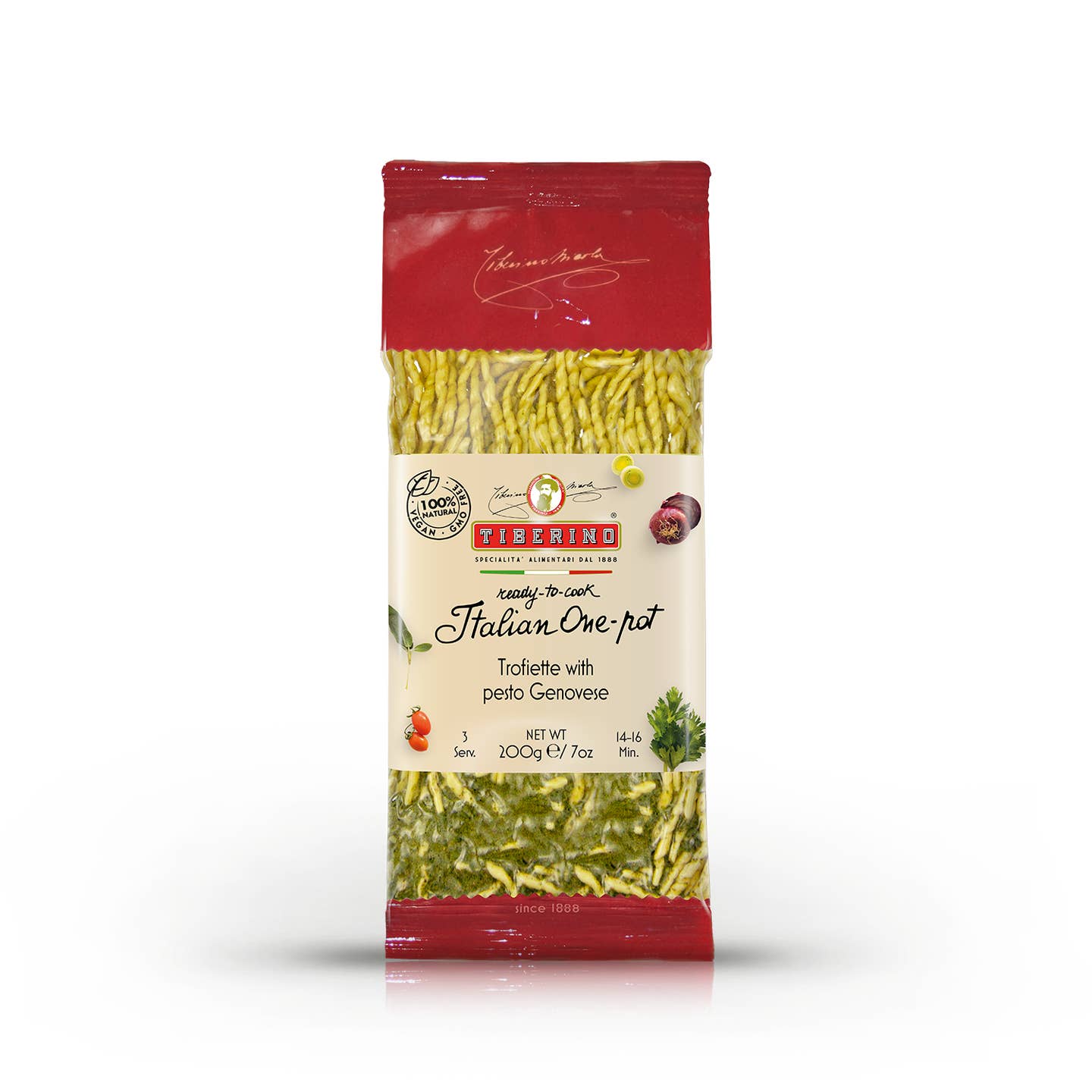 Tiberino Trofiette with Basil Pesto