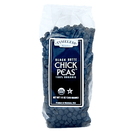 Timeless Foods Black Butte Chickpeas, 14 oz