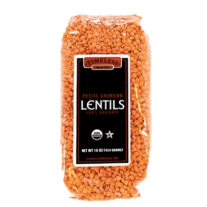 Timeless Foods Petite Crimson Lentil