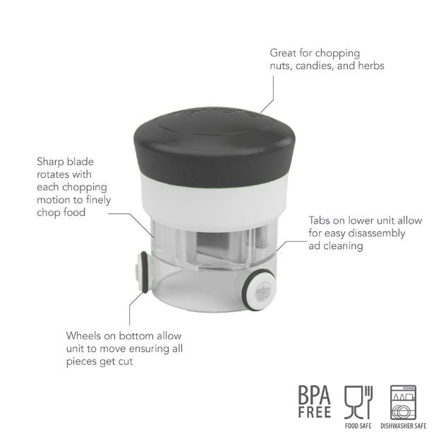 Tovolo Chop N’ Spin Mini Chopper