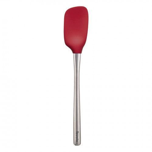 Tovolo Flex-Core Stainless Steel Handle Spoonula: Cayenne