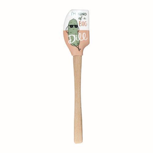 Tovolo Wood Handled Spatula: Big Dill