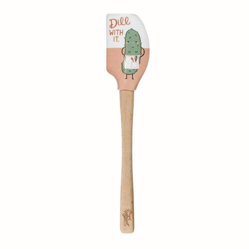 Tovolo Wood Handled Spatula: Big Dill