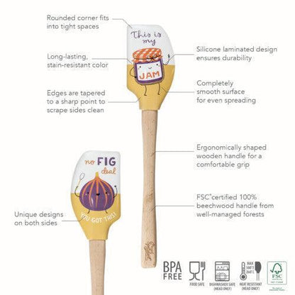 Tovolo Wood Handled Spatula: My Jam