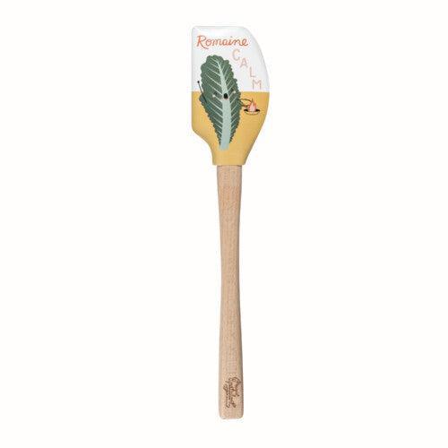 Tovolo Wood Handled Spatula: Romaine Calm