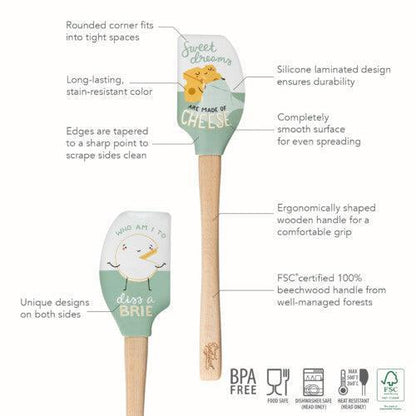 Tovolo Wood Handled Spatula: Sweet Dreams