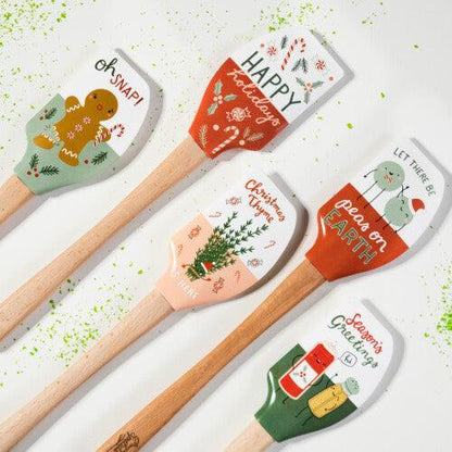 Tovolo Wood Handled Spatula: Guacin' Around the Christmas Tree