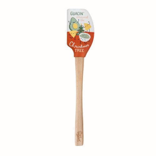 Tovolo Wood Handled Spatula: Guacin' Around the Christmas Tree