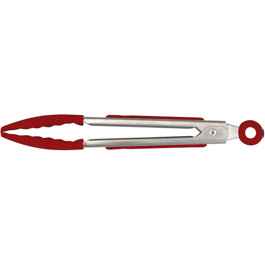 Tovolo Mini Silicone Tongs: Cayenne