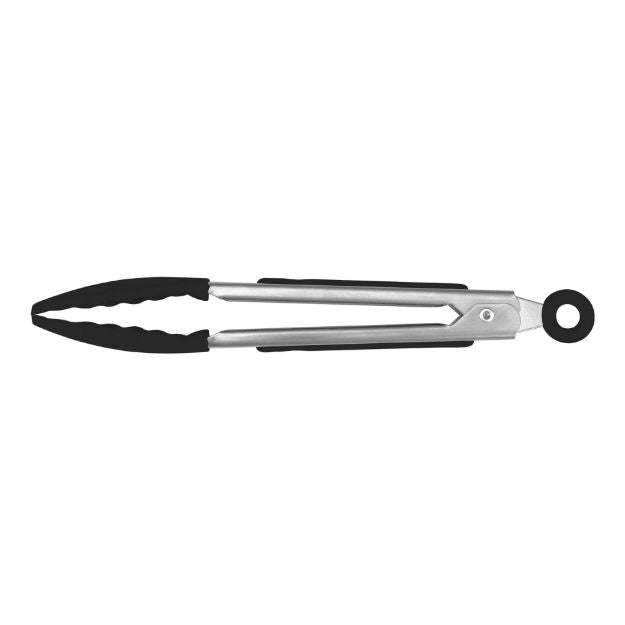 Tovolo Mini Silicone Tongs: Black