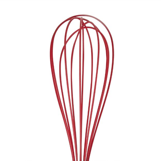 Tovolo Silicone Coated Stainless Steel Whisk: 11", Cayenne