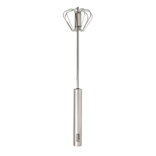 Tovolo Stainless Steel Whisk: 12", Push