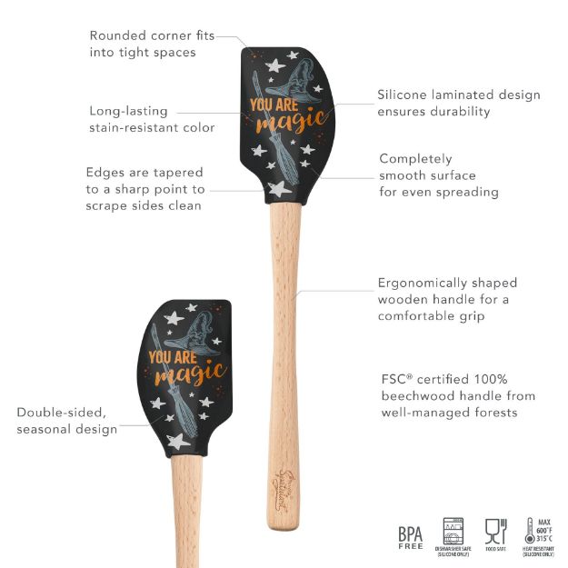 Tovolo Wood Handled Spatula: You Are Magic