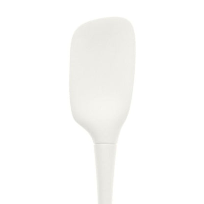 Tovolo Flex-Core All Silicone Spoonula: White