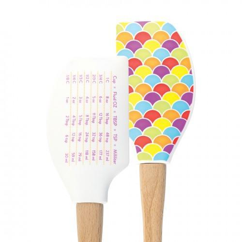 Tovolo Wood Handled Spatula: Classic Print Conversion