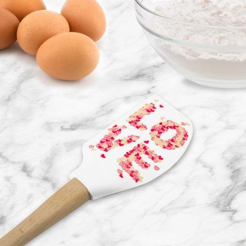 Tovolo Wood Handled Spatula: Love Tree