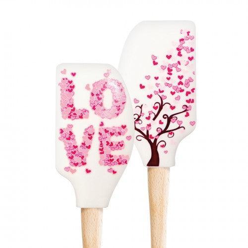 Tovolo Wood Handled Spatula: Love Tree