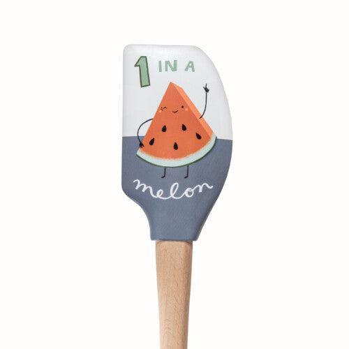 Tovolo Spectrum "Spatulart" Silicone Wood Handled Spatula - Thumbnail 4