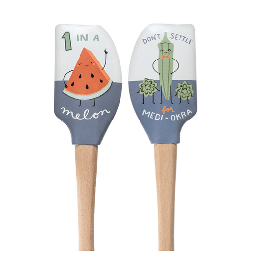 Tovolo Wood Handled Spatula: One in a Melon