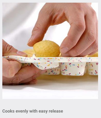 Trudeau Silicone Muffin Pan: Mini