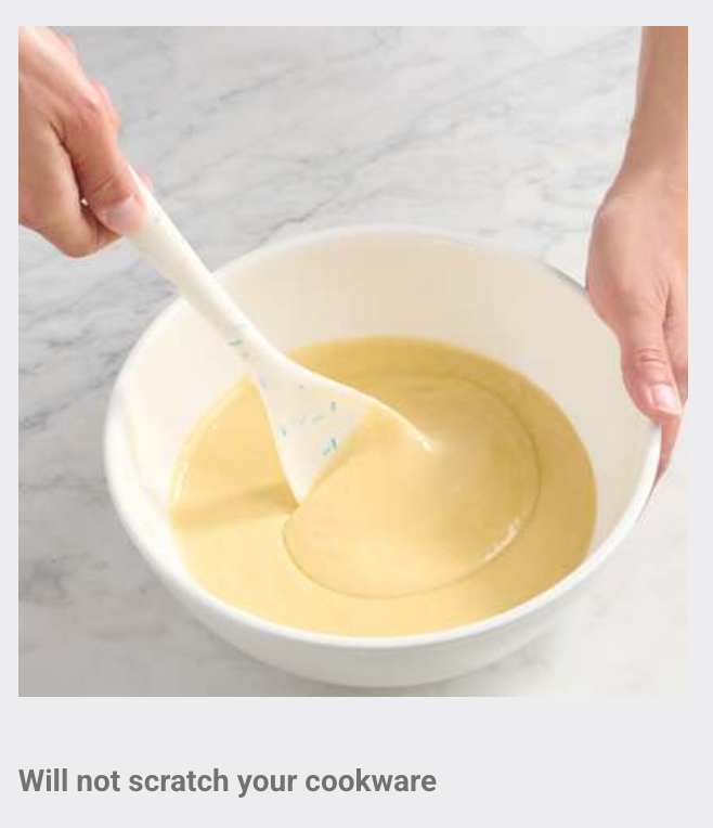 Trudeau Silicone Spoon Spatula Confetti: 11"