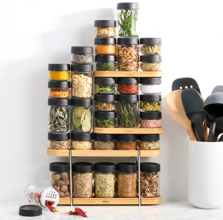 Trudeau Stacking Spice Bottle: Large