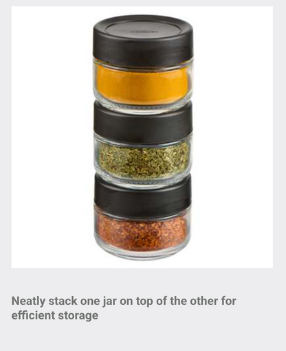 Trudeau Stacking Spice Bottle: Small
