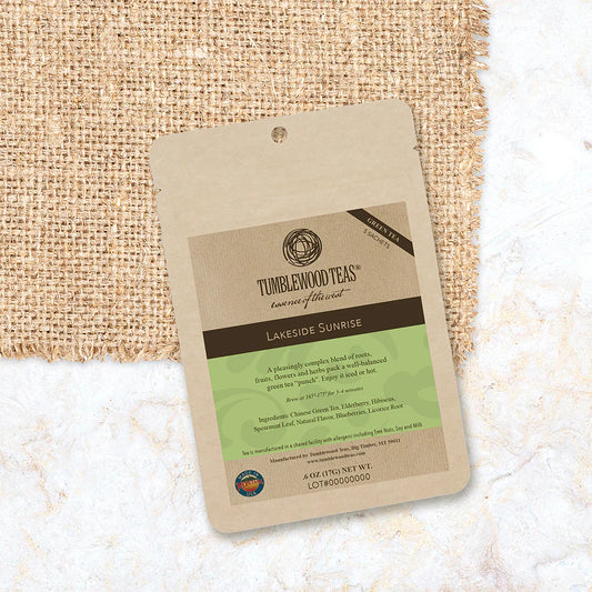 Tumblewood Teas Lakeside Sunrise Green Tea