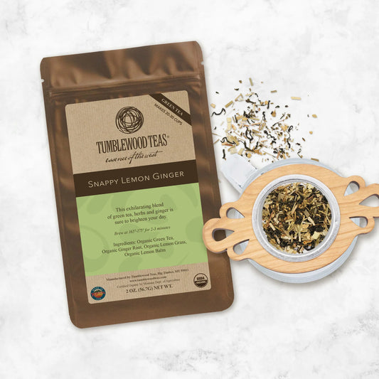 Tumblewood Teas Snappy Lemon Ginger