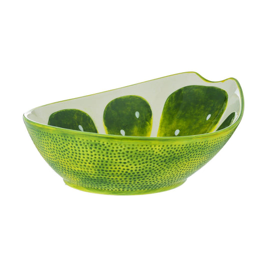 Typhoon Oval Bowl: Lime