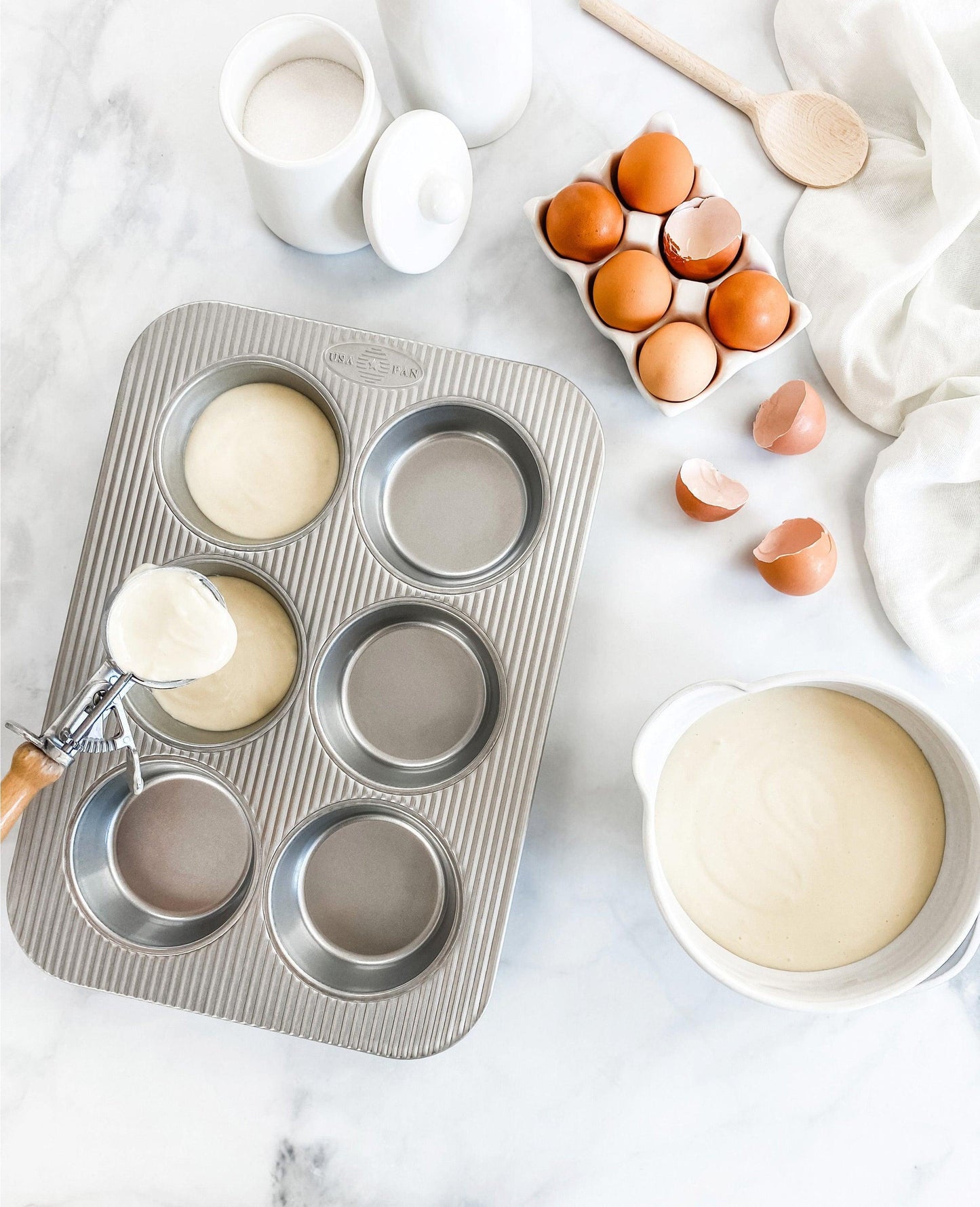 USA Pan Mini Round Cake Pan / Burger Bun Pan