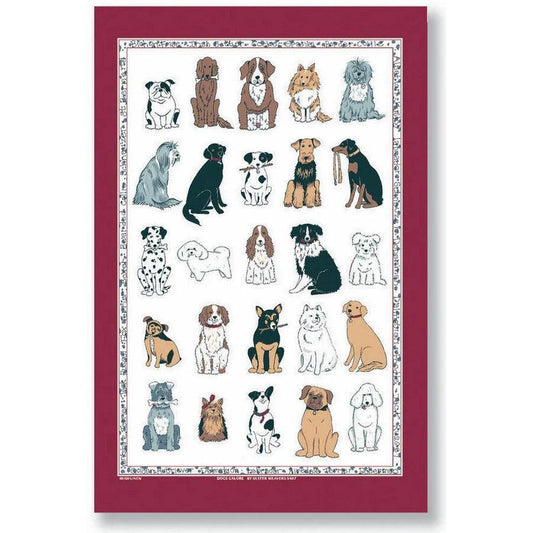 Ulster Weavers Tea Towel: Dogs Galore