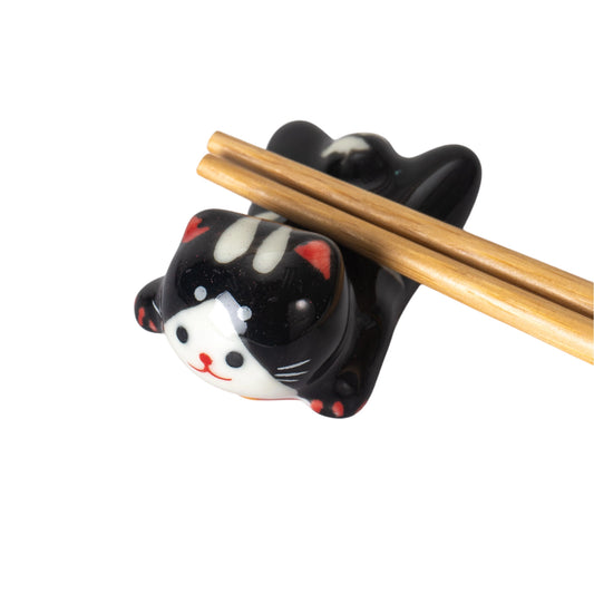 Urban Tokyo Chopstick Rests: Cat, Black