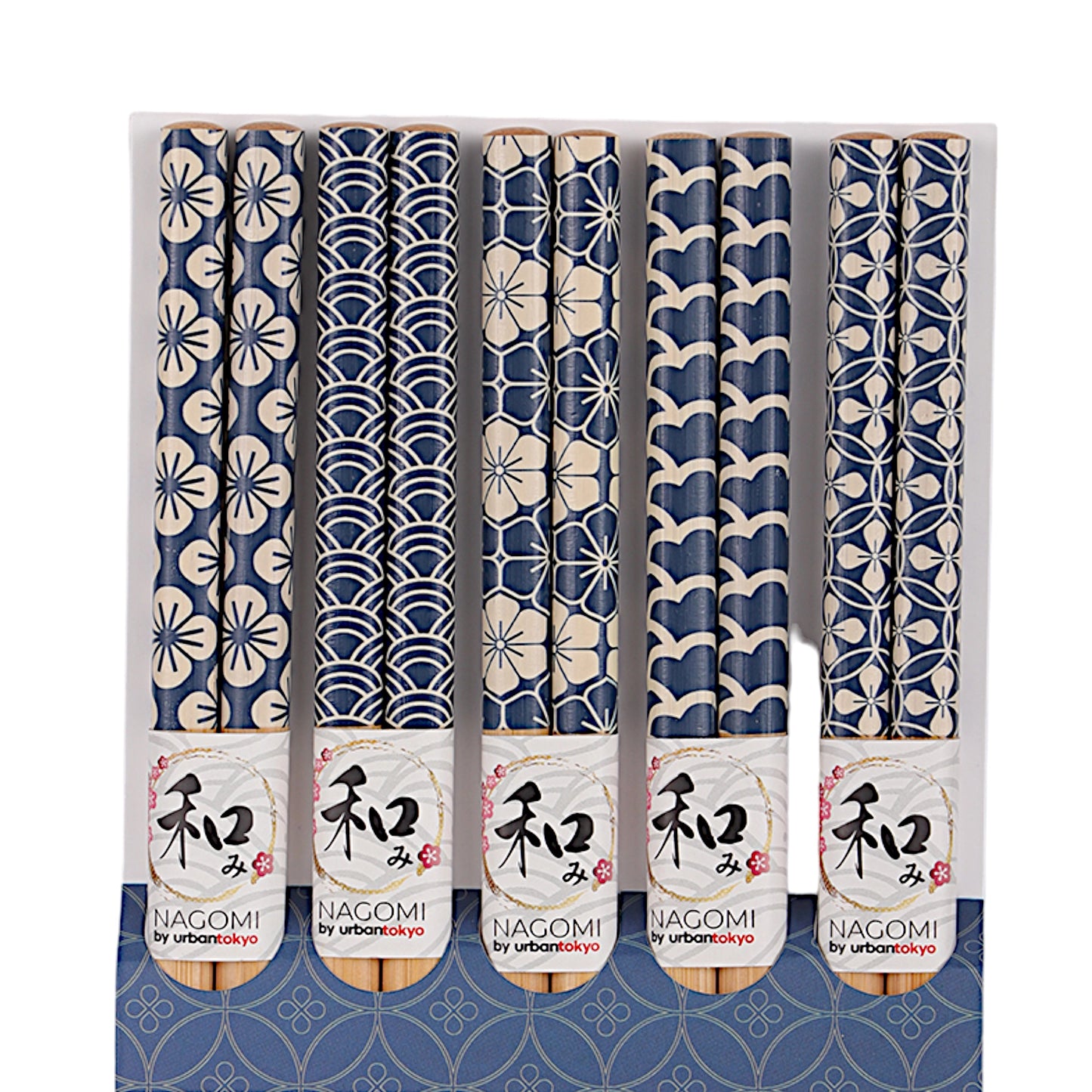 Urban Tokyo Chopsticks (Set of 5): Patterns