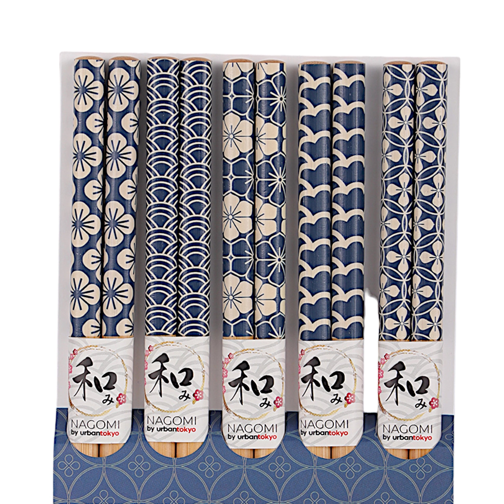 Urban Tokyo Chopsticks (Set of 5): Patterns