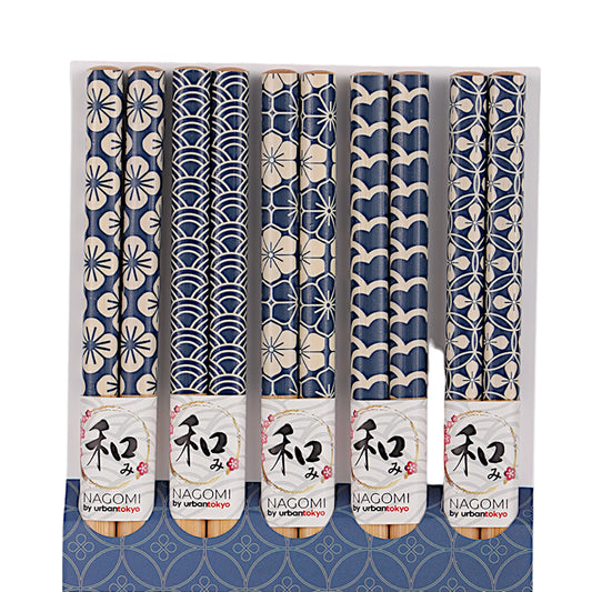 Urban Tokyo Chopsticks (Set of 5): Patterns