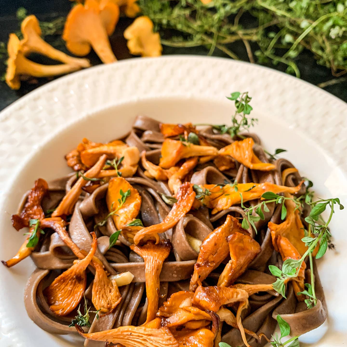 Valente Pasta: Mushroom Fettuccine