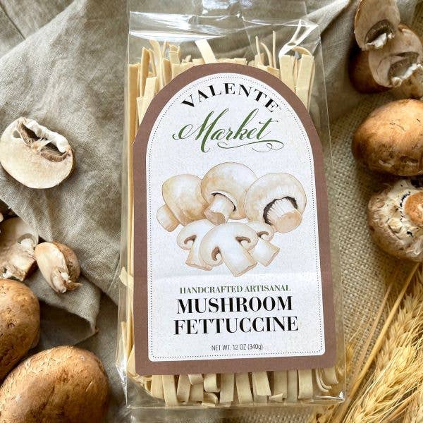 Valente Pasta: Mushroom Fettuccine