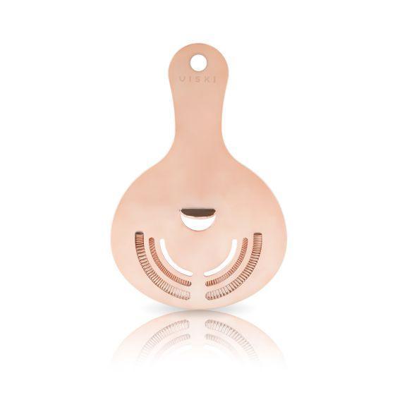 Viski Hawthorne Strainer: Copper