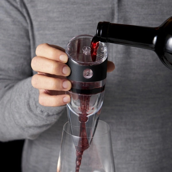Viski Alchemi™ Adjustable Aerating Wine Pourer w/ Stand